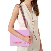 Sunset Blush Pembe-Bej Çanta Askısı