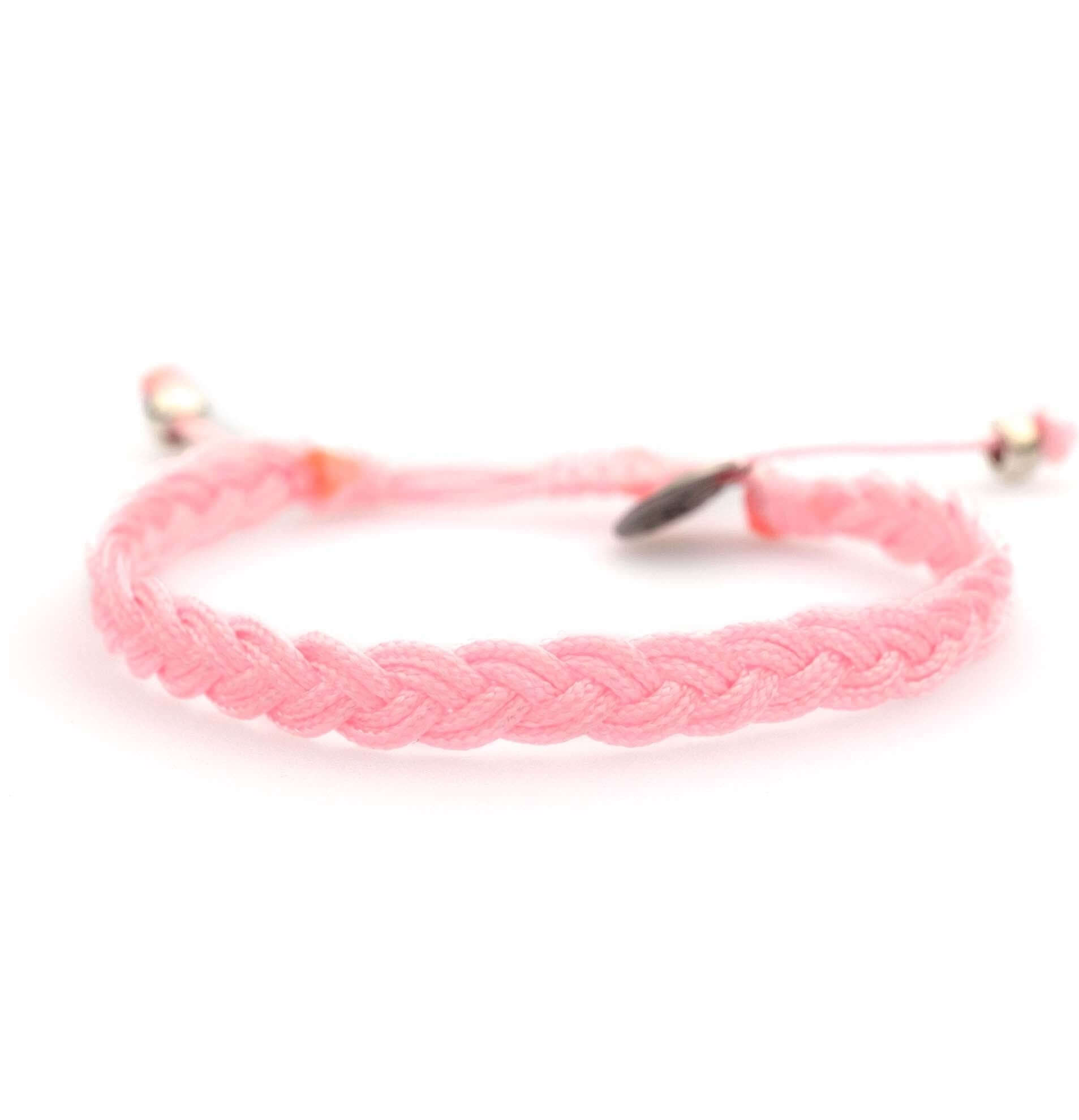 Pembe Örgü Bileklik