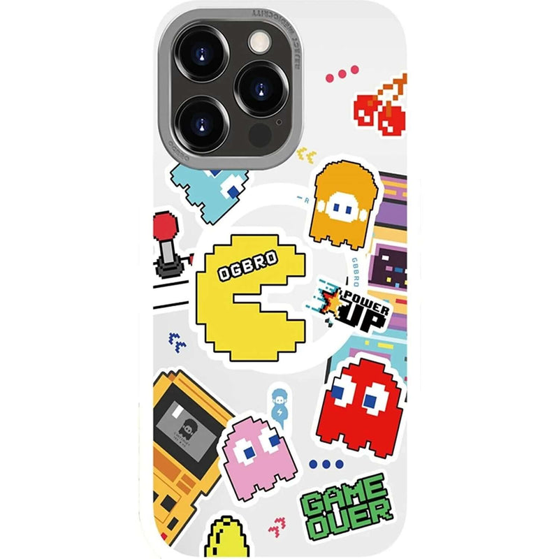 OGBRO Pac-Man Serisi Snakel iPhone 15 Pro MagSafe 3D Kılıf