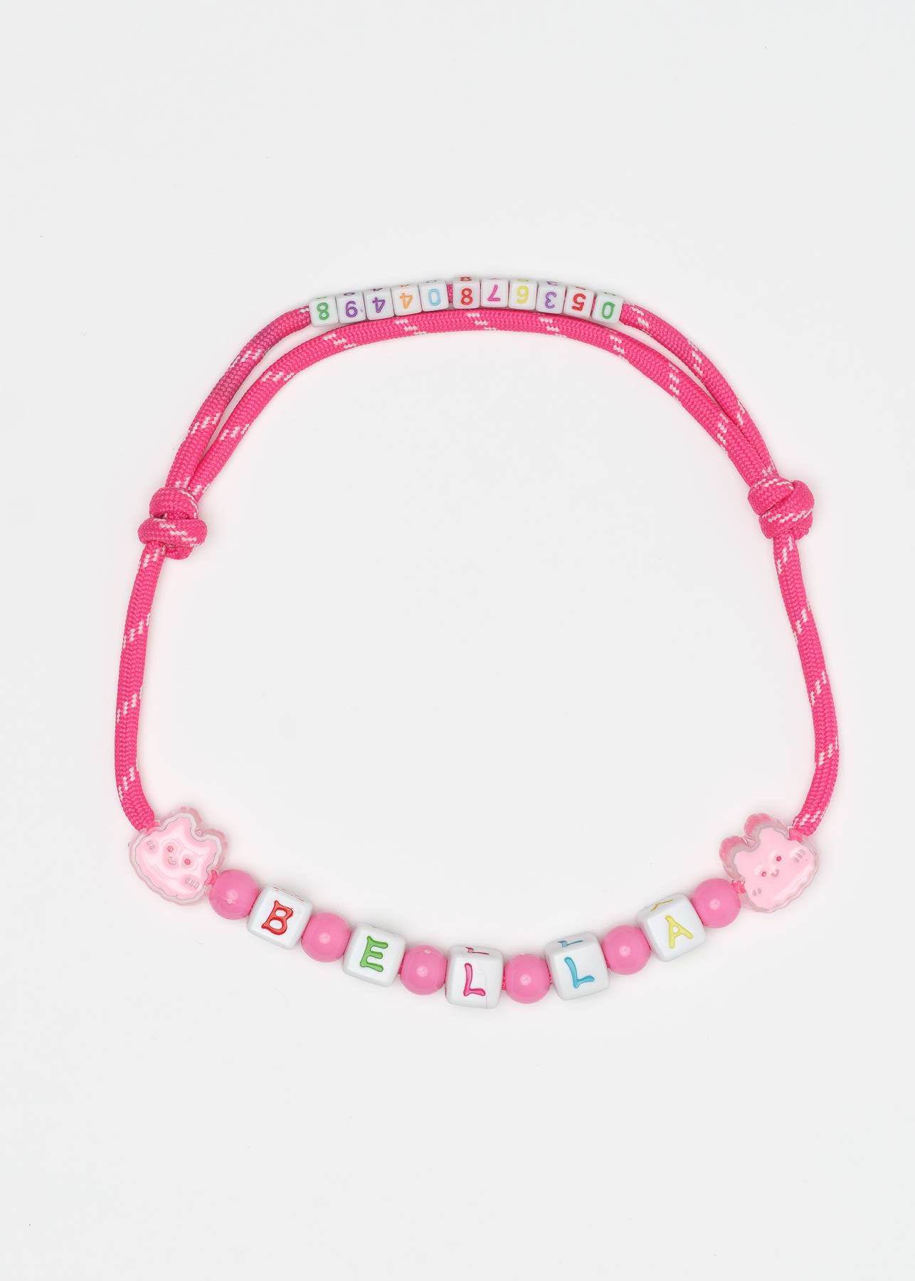 Pembe Ayarlanabilir Köpek Kolyesi