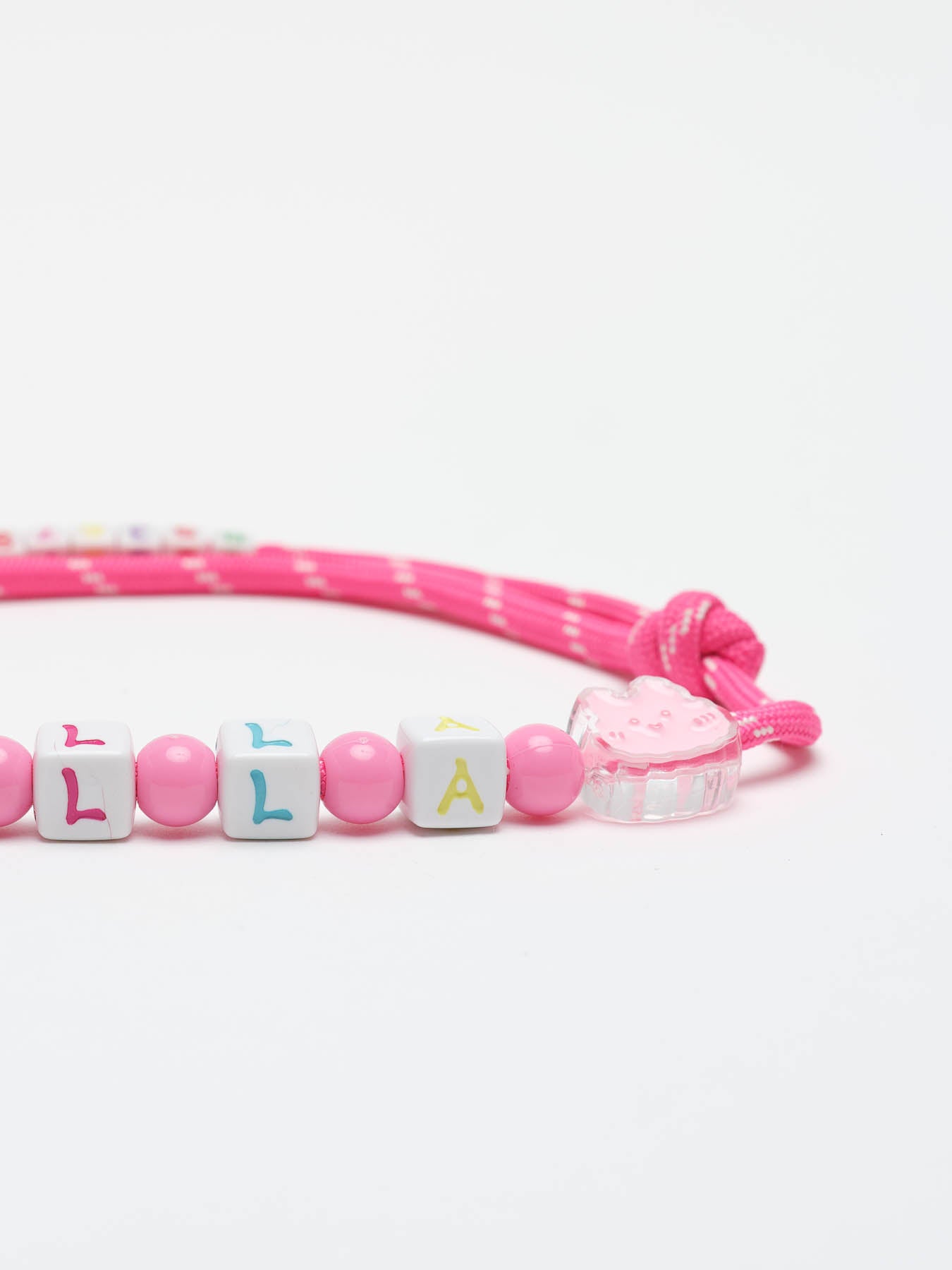 Pembe Ayarlanabilir Köpek Kolyesi