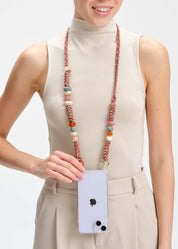 Blush Beads Ayarlanabilir Telefon Askısı