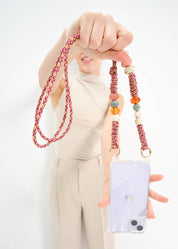 Blush Beads Ayarlanabilir Telefon Askısı