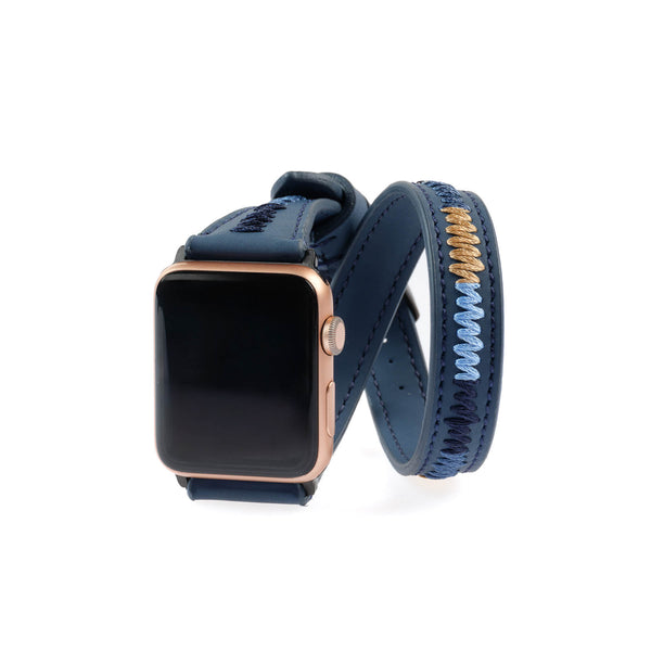 Lacivert Apple Watch Kayışı