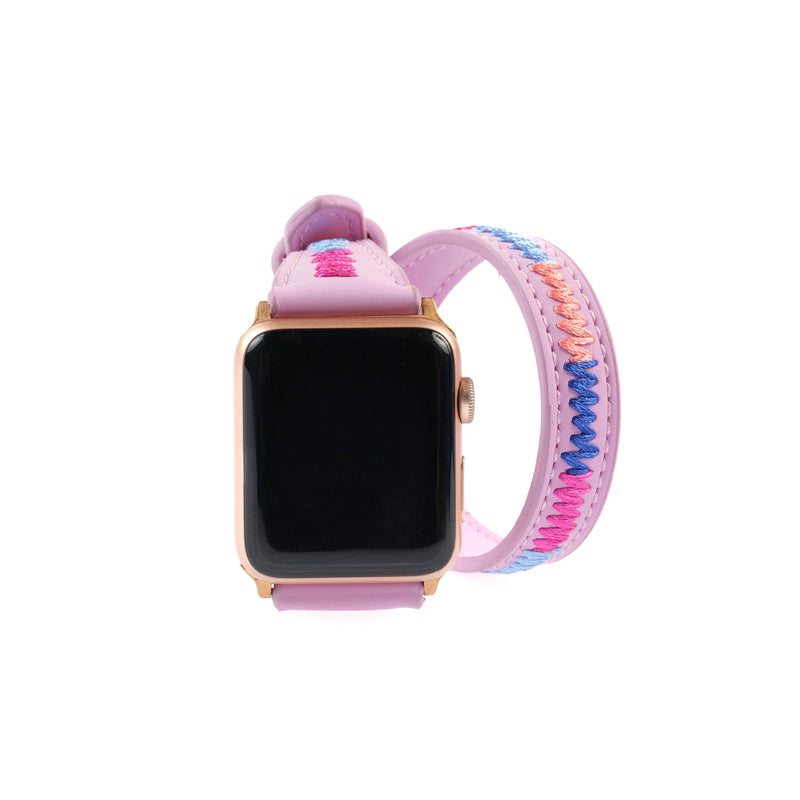 Pembe Apple Watch Kayışı