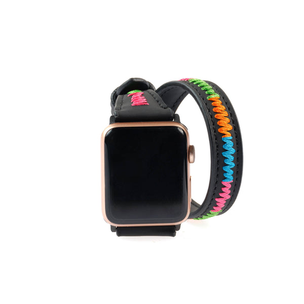 Siyah Apple Watch Kayışı