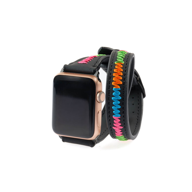 Siyah Apple Watch Kayışı