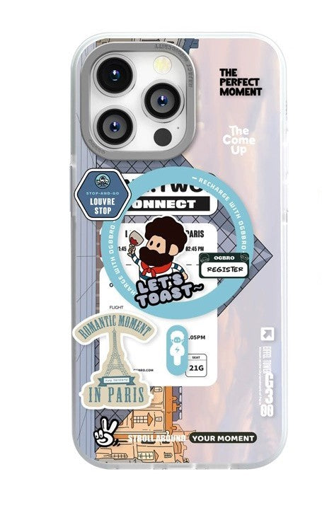 OGBRO Travel Serisi iPhone 15 Pro MagSafe 3D Kılıf