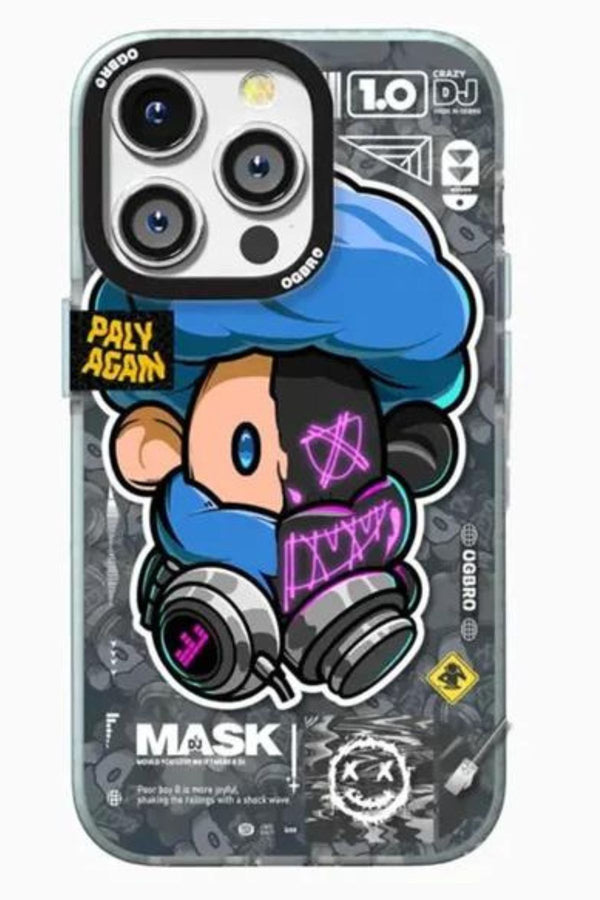 OGBRO Crazy DJ Serisi iPhone 14 Pro Max 3D Kılıf