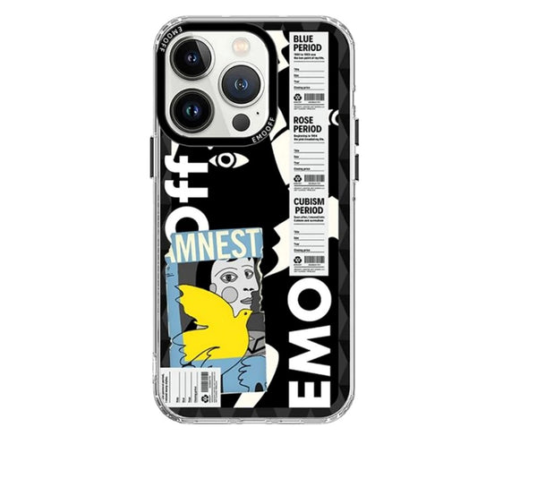 EMO OFF Across Time Serisi iPhone 15 Pro 3D Kılıf